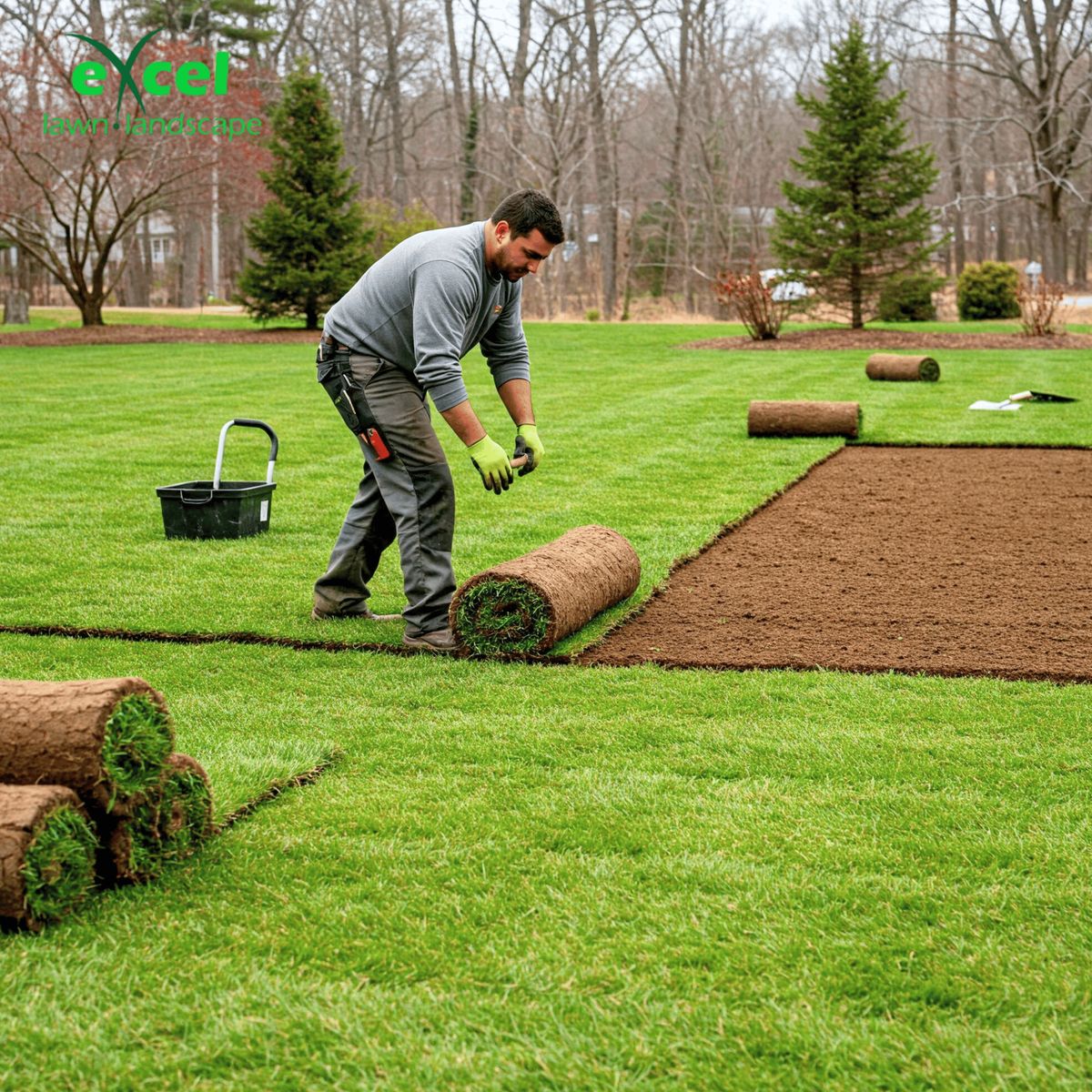 تركيب عشب طبيعي بالطائف